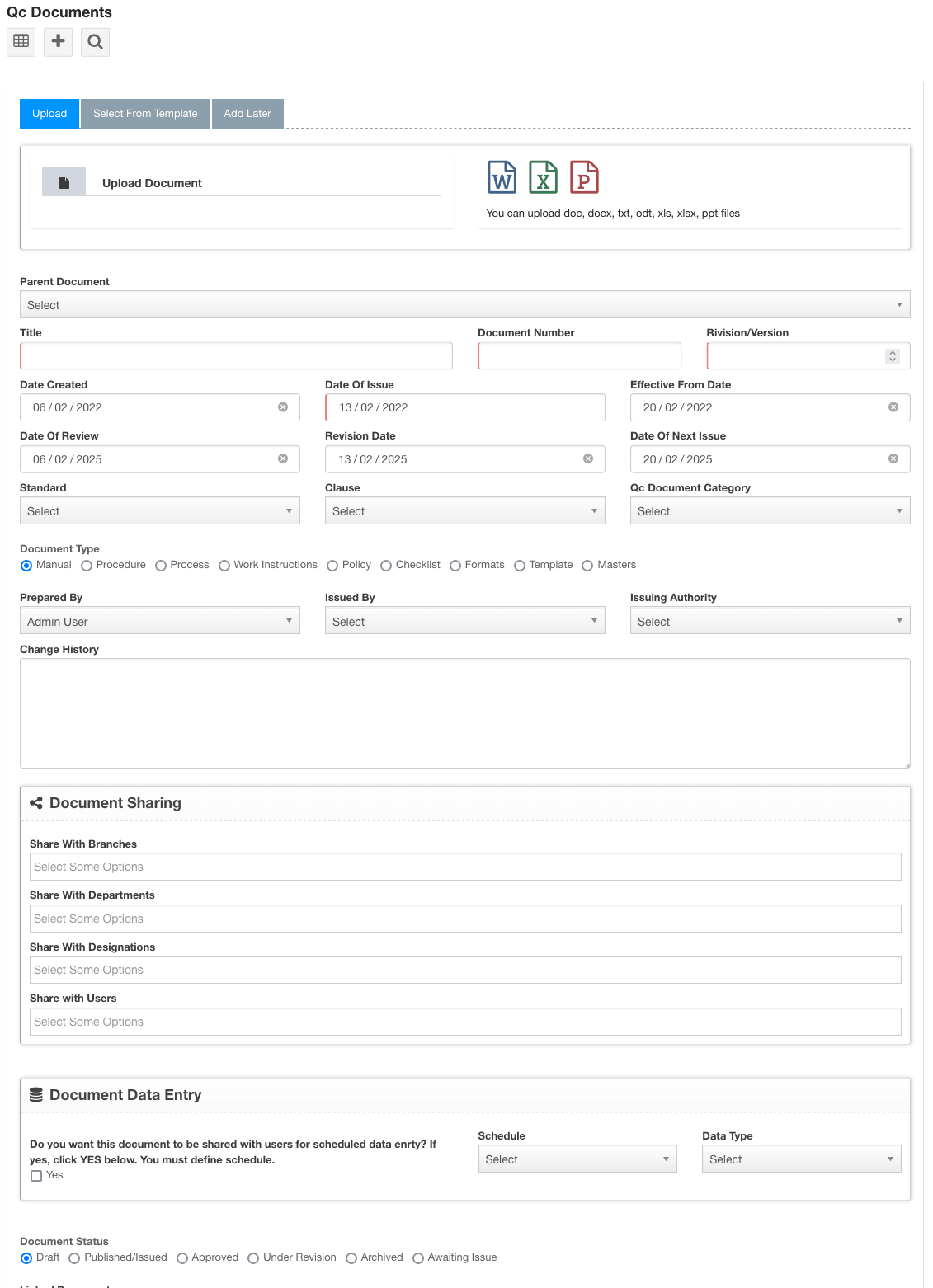 Qualitätssicherungssoftware Dokument Qualitätssicherungssoftware Dokument